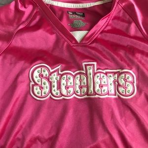 Women’s Hot Pink Steelers Jersey